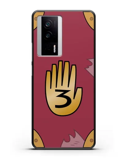 Чехол Дневник Гравити Фолз силиконовый для Xiaomi Poco F5 Pro