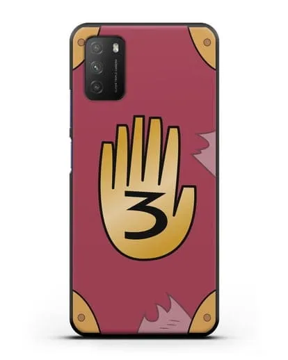 Чехол Дневник Гравити Фолз силиконовый для Xiaomi Poco M3