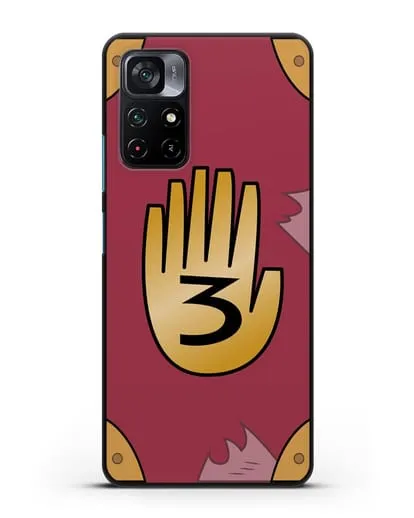 Чехол Дневник Гравити Фолз силиконовый для Xiaomi Poco M4 Pro 5G