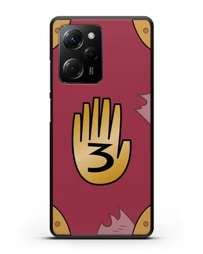 Чехол Дневник Гравити Фолз силиконовый для Xiaomi Poco X5 Pro