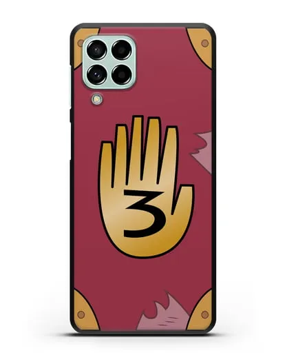 Чехол Дневник Гравити Фолз силиконовый для Samsung Galaxy M53 [SM-M536]