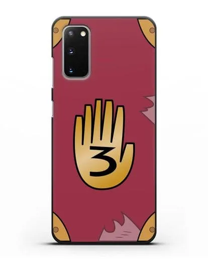 Чехол Дневник Гравити Фолз силиконовый для Samsung Galaxy S20 [SM-G980F]