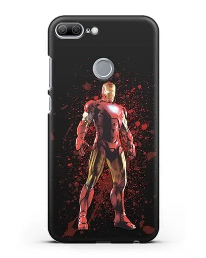 Чехол с иллюстрацией Железный человек силиконовый для Honor 9 Lite
