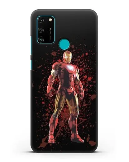 Чехол с иллюстрацией Железный человек силиконовый для Honor 9A