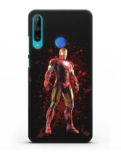 Чехол с иллюстрацией Железный человек силиконовый для Honor 9C