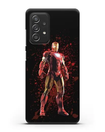 Чехол с иллюстрацией Железный человек силиконовый для Samsung Galaxy A53