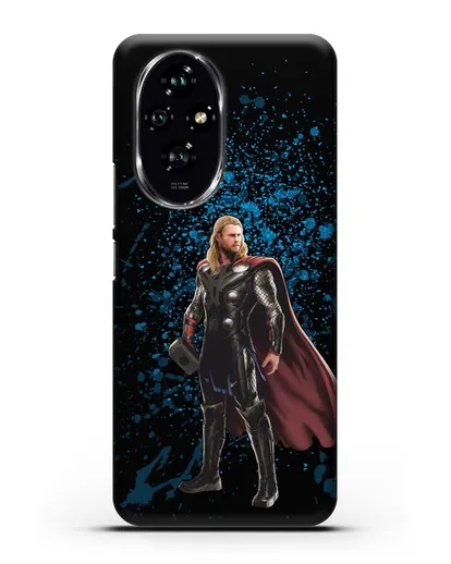Чехол с иллюстрацией Тор силиконовый для Honor 200
