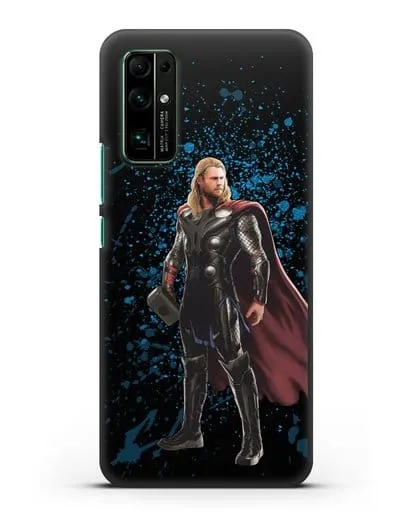 Чехол с иллюстрацией Тор силиконовый для Honor 30