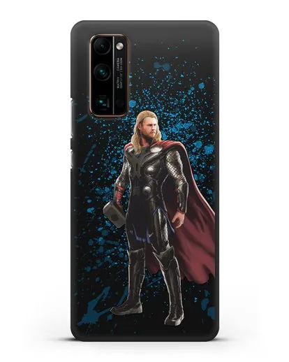 Чехол с иллюстрацией Тор силиконовый для Honor 30 Pro