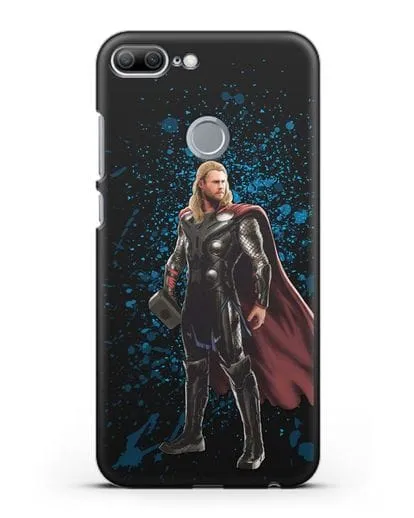 Чехол с иллюстрацией Тор силиконовый для Honor 9 Lite