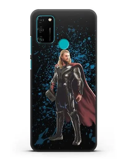 Чехол с иллюстрацией Тор силиконовый для Honor 9A