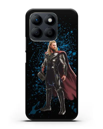 Чехол с иллюстрацией Тор силиконовый для Honor X8b