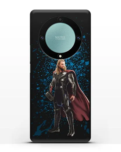 Чехол с иллюстрацией Тор силиконовый для Honor X9a