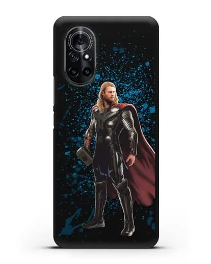 Чехол с иллюстрацией Тор силиконовый для Huawei Nova 8