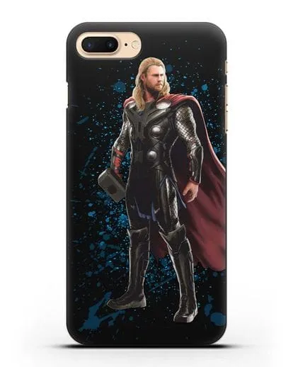 Чехол с иллюстрацией Тор силиконовый для iPhone 7 Plus