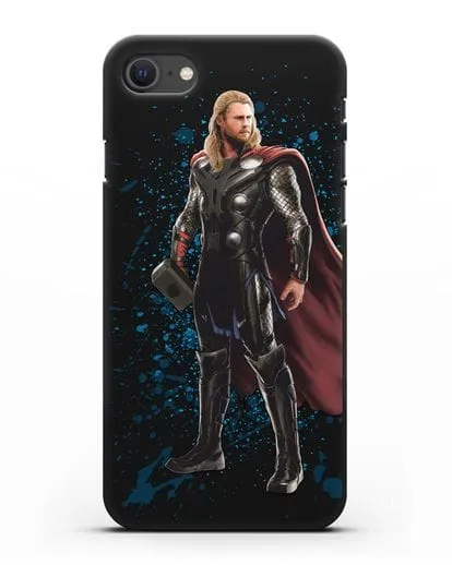 Чехол с иллюстрацией Тор силиконовый для iPhone SE 2020