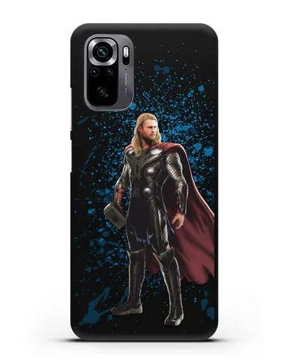 Чехол с иллюстрацией Тор силиконовый для Xiaomi Poco M5s