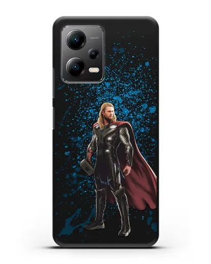 Чехол с иллюстрацией Тор силиконовый для Xiaomi Poco X5