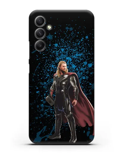 Чехол с иллюстрацией Тор силиконовый для Samsung Galaxy A34 [SM-A346]