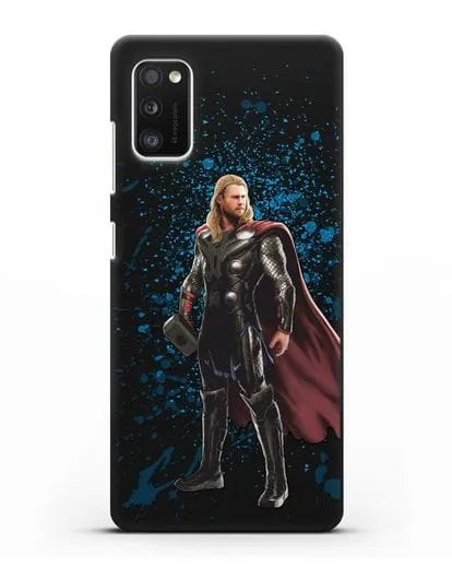 Чехол с иллюстрацией Тор силиконовый для Samsung Galaxy A41 [SM-A415F]