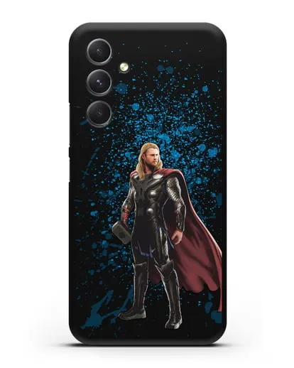 Чехол с иллюстрацией Тор силиконовый для Samsung Galaxy A54 [SM-A536]