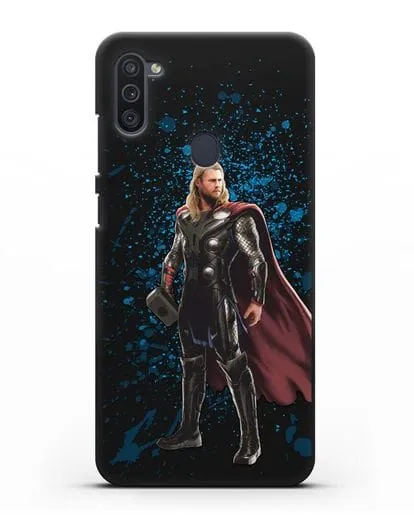 Чехол с иллюстрацией Тор силиконовый для Samsung Galaxy M11 [SM-M115F]