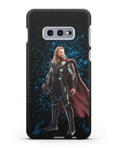 Чехол с иллюстрацией Тор силиконовый для Samsung Galaxy S10e [SM-G970F]