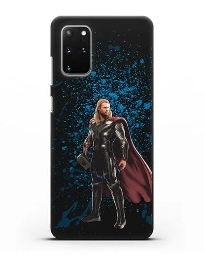 Чехол с иллюстрацией Тор силиконовый для Samsung Galaxy S20 Plus [SM-G985F]