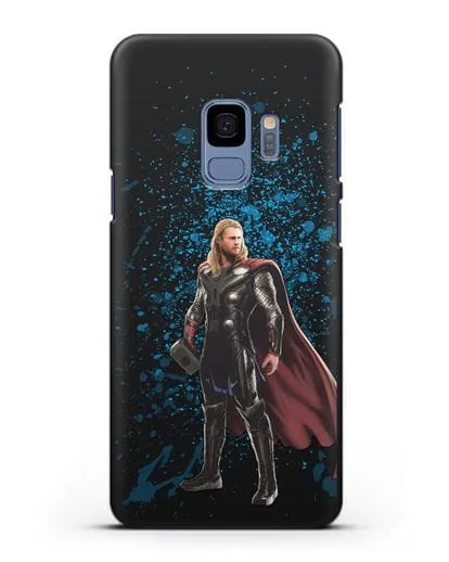 Чехол с иллюстрацией Тор силиконовый для Samsung Galaxy S9 [SM-G960F]