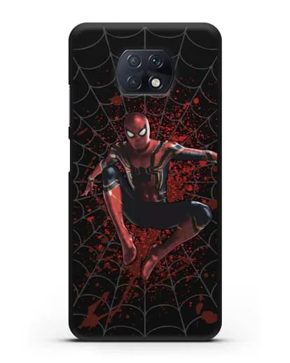 Чехол с иллюстрацией Человек Паук силиконовый для Xiaomi Redmi Note 9T