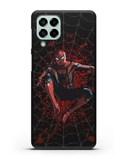 Чехол с иллюстрацией Человек Паук силиконовый для Samsung Galaxy M53 [SM-M536]