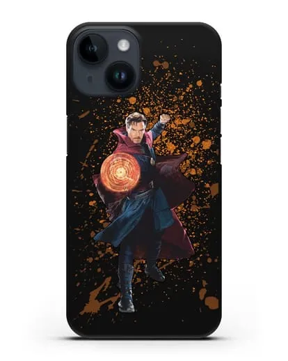 Чехол с иллюстрацией Доктор Стрэндж силиконовый для iPhone 14