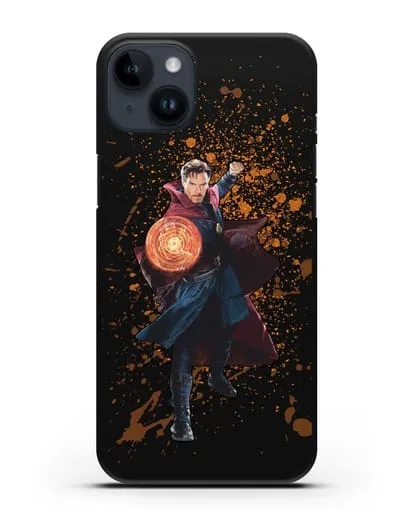 Чехол с иллюстрацией Доктор Стрэндж силиконовый для iPhone 14 Plus