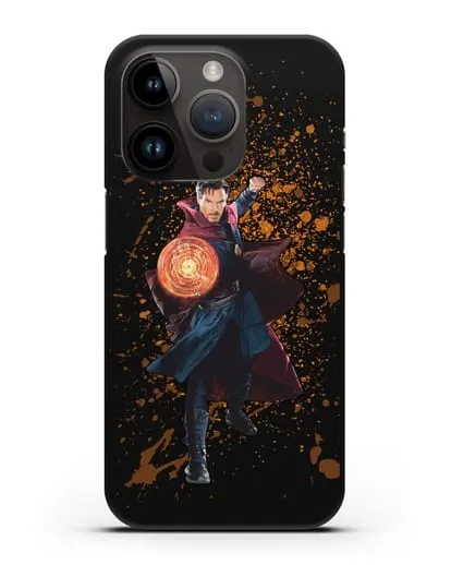 Чехол с иллюстрацией Доктор Стрэндж силиконовый для iPhone 14 Pro