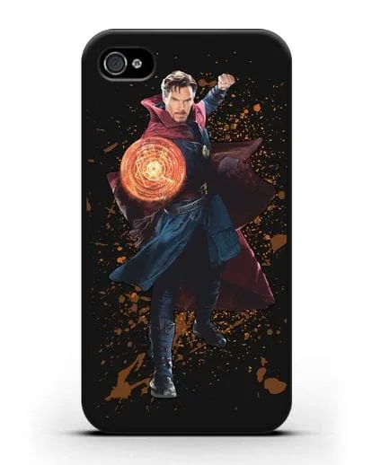 Чехол с иллюстрацией Доктор Стрэндж силиконовый для iPhone 4/4s