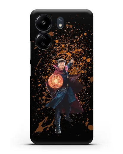 Чехол с иллюстрацией Доктор Стрэндж силиконовый для Xiaomi Poco C65