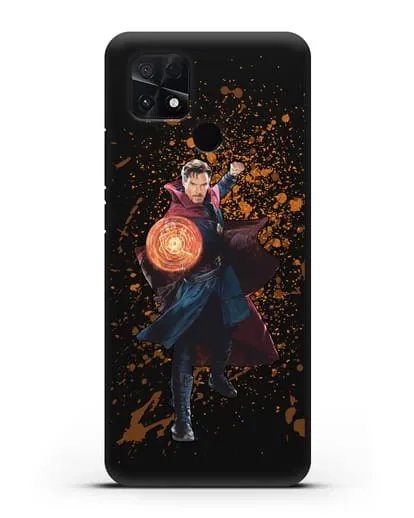 Чехол с иллюстрацией Доктор Стрэндж силиконовый для Xiaomi Poco C40