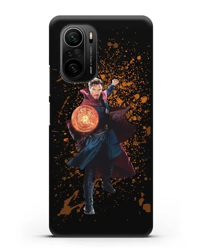 Чехол с иллюстрацией Доктор Стрэндж силиконовый для Xiaomi Poco F3