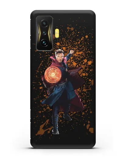 Чехол с иллюстрацией Доктор Стрэндж силиконовый для Xiaomi Poco F4 GT