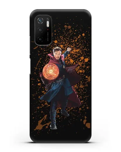 Чехол с иллюстрацией Доктор Стрэндж силиконовый для Xiaomi Poco M3 Pro