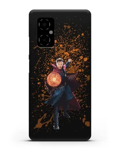 Чехол с иллюстрацией Доктор Стрэндж силиконовый для Xiaomi Poco M4 5G