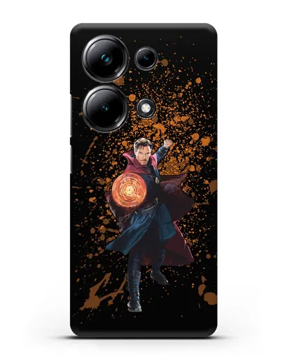 Чехол с иллюстрацией Доктор Стрэндж силиконовый для Xiaomi Poco M6 Pro