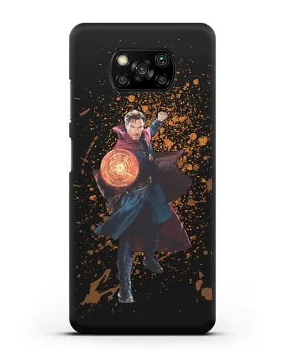Чехол с иллюстрацией Доктор Стрэндж силиконовый для Xiaomi Poco X3