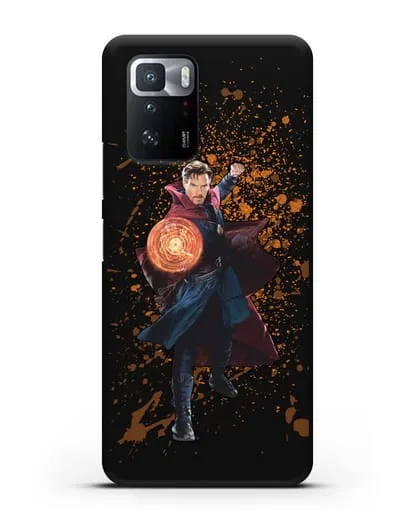 Чехол с иллюстрацией Доктор Стрэндж силиконовый для Xiaomi Poco X3 GT