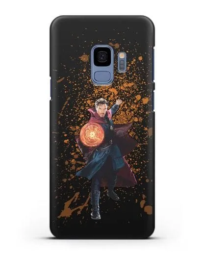 Чехол с иллюстрацией Доктор Стрэндж силиконовый для Samsung Galaxy S9 [SM-G960F]