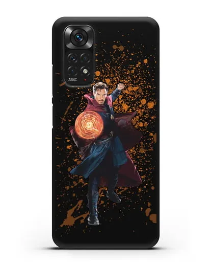 Чехол с иллюстрацией Доктор Стрэндж силиконовый для Xiaomi Redmi Note 11