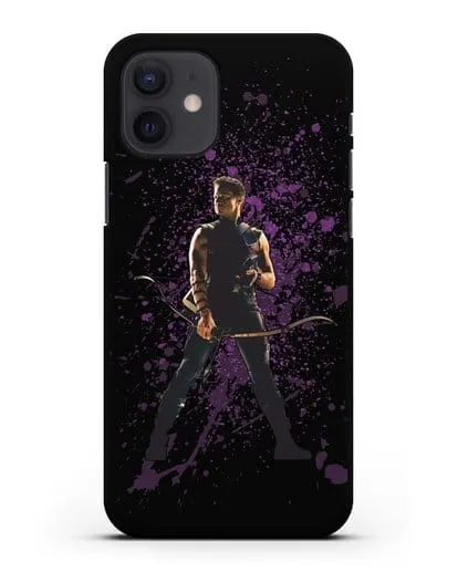 Чехол с иллюстрацией Соколиный Глаз силиконовый для iPhone 12