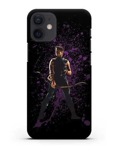 Чехол с иллюстрацией Соколиный Глаз силиконовый для iPhone 12 mini