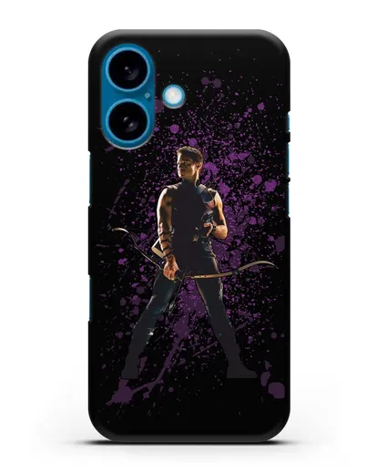 Чехол с иллюстрацией Соколиный Глаз силиконовый для iPhone 16