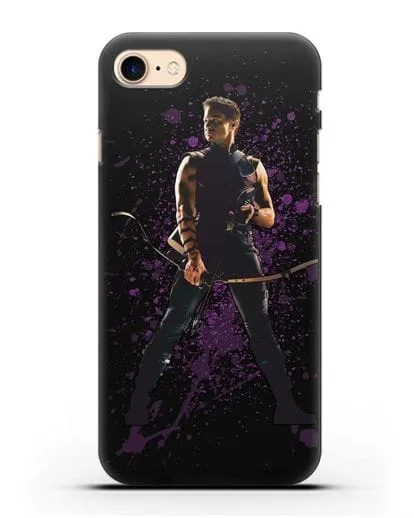 Чехол с иллюстрацией Соколиный Глаз силиконовый для iPhone 7